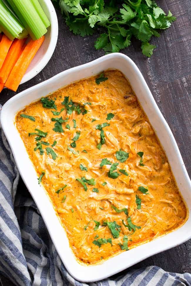 Paleo Buffalo Chicken Dip